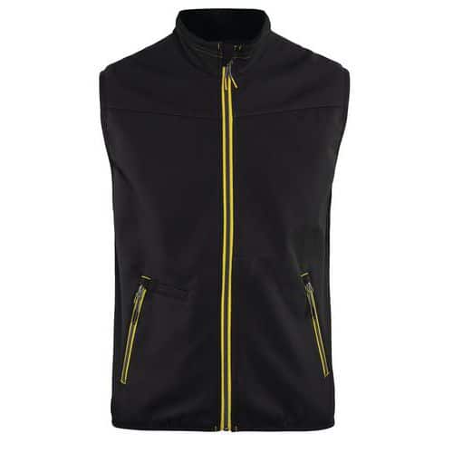 Gilet senza maniche nero/giallo fluorescente