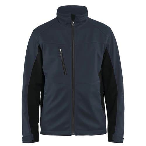 Giacca softshell blu scuro / nero