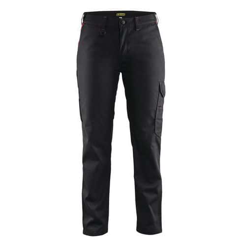 Pantalone da donna Industri Line Nero/Rosso