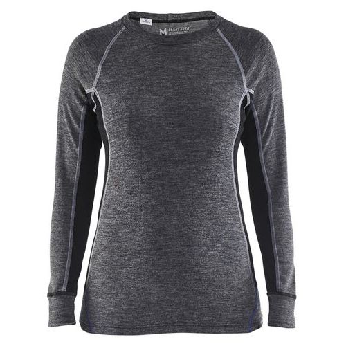 Maglia intima termica donna,100% merino