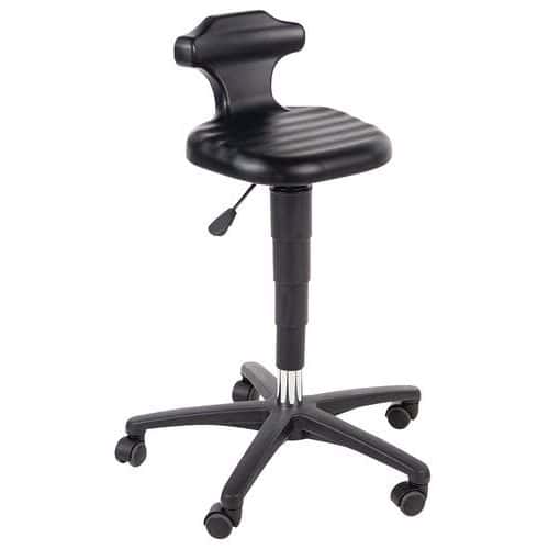 Sgabello Sit Stand Bimos - Base su rotelle