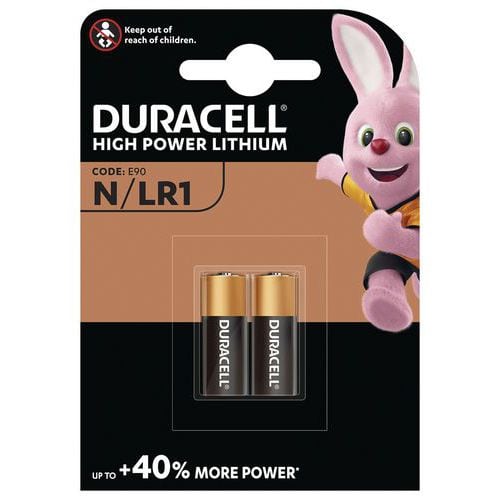 Pila alcalina N LR1 - Confezione da 2 - Duracell