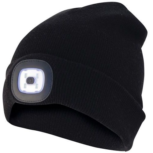 Cappello con torcia frontale a led integrata - Velamp