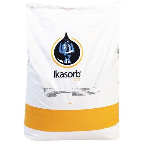 Granulati assorbenti vegetali universali DRY 30L - Ikasorb