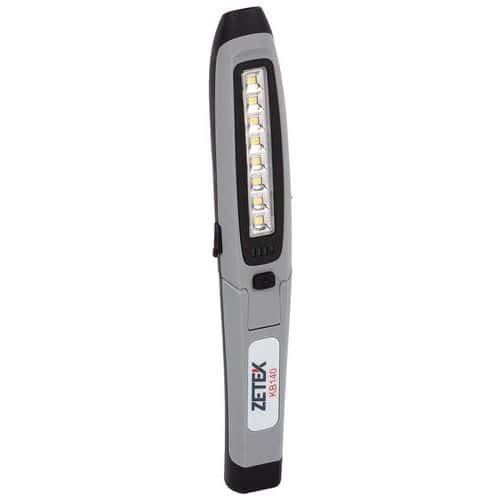 Lampada portatile ricaricabile 8 + 1 led 400 lm - Zeca