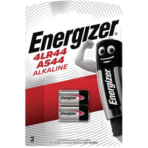 Mini stilo alcalina 4LR44 - Lotto da 2 - Energizer