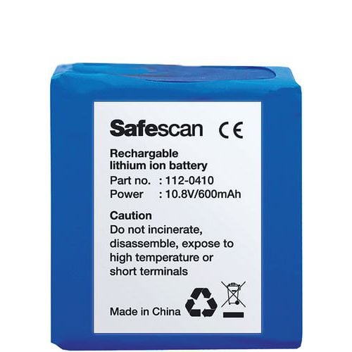 Batteria ricaricabile per rilevatore di banconote false 155-S - Safescan LB-105