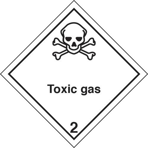 Pericolo della classe 2 TOXIC GAS