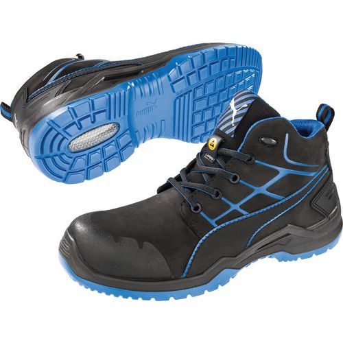 Calzature anti-infortunistiche Krypton Blue Mid S3 ESD SRC