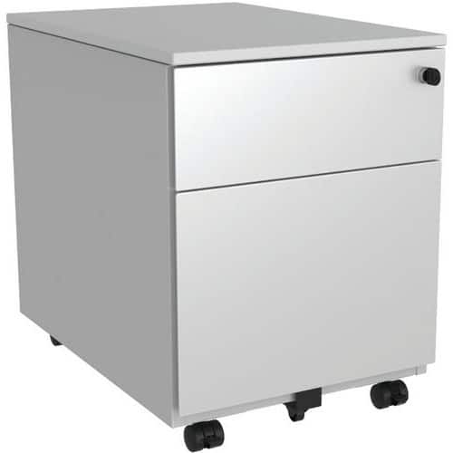 Cassettiera mobile Combi-Classic - Grigio chiaro