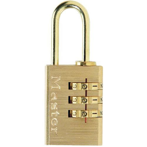 Lucchetto a combinazione Masterlock - Combinazione a 3 cifre