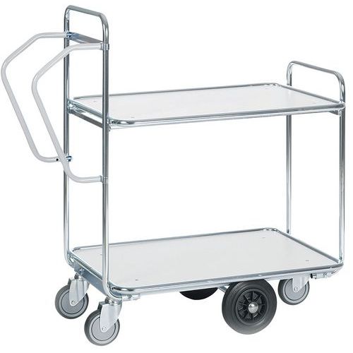 Carrello a 2 ripiani - Portata 300 kg