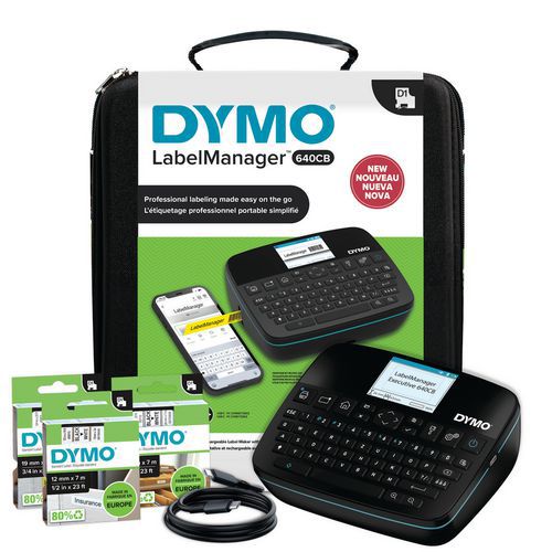 Kit etichettatrice LabelManager® Executive 640 CB Azerty - Dymo