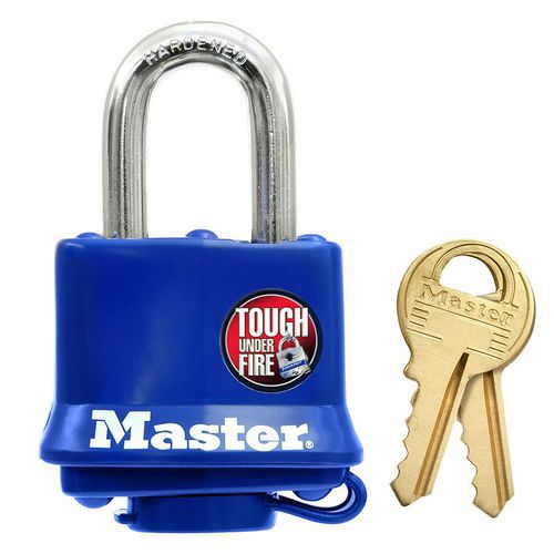 Lucchetti con chiave in acciaio laminato 312EURD-Master Lock