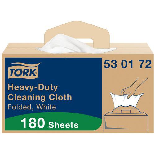 Panno detergente ultraresistente piegato - W7 - Tork