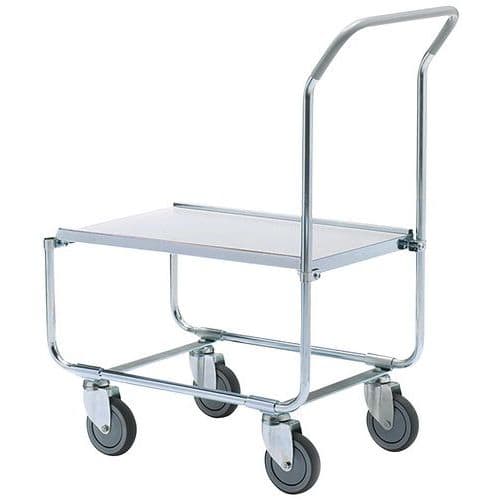 Carrello con piattaforma sollevata - Portata 100 kg