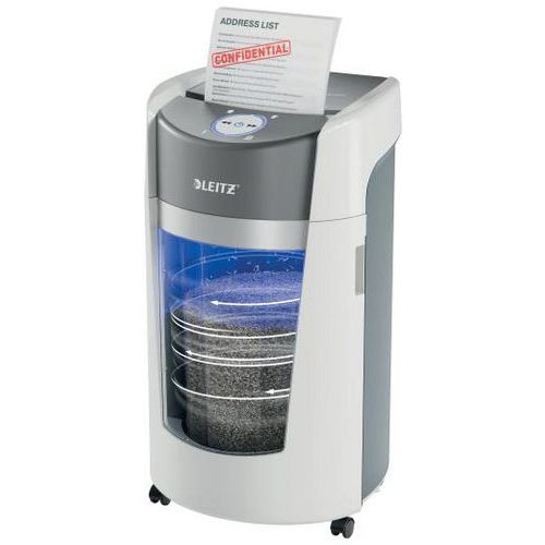 Distruggidocumenti IQ OptiMax Office Micro Cut Paper Shredder Security P5 35L - Leitz