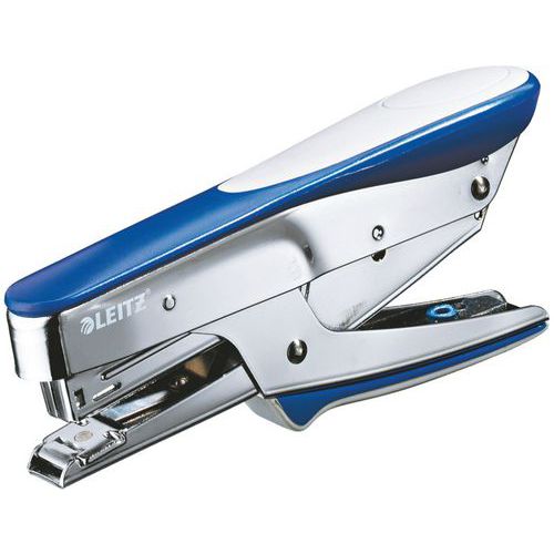 Cucitrice a pinza 15 fogli, con corpo blu scuro metallizzato - Leitz