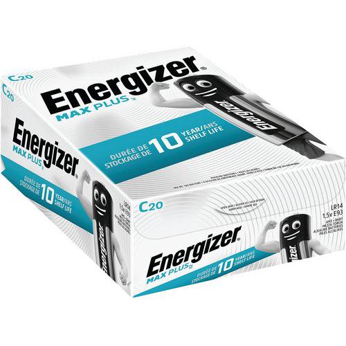 Pila alcalina Max Plus C - Lotto da 20 - Energizer