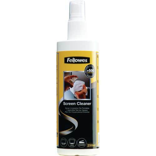 Spray detergente per schermo 250 mL - Fellowes