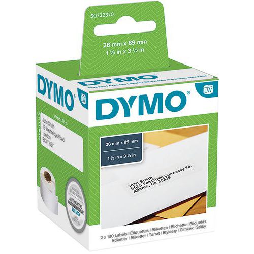 Etichette per etichettatrici Dymo LabelWriter