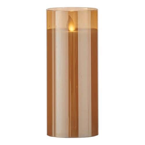 Candela decorativa Oro a batteria - 17,5x7,5 cm