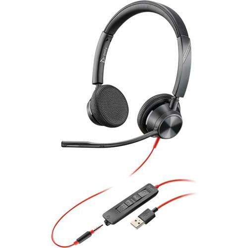 Cuffie USB-A jack 2 auricolare BW3325