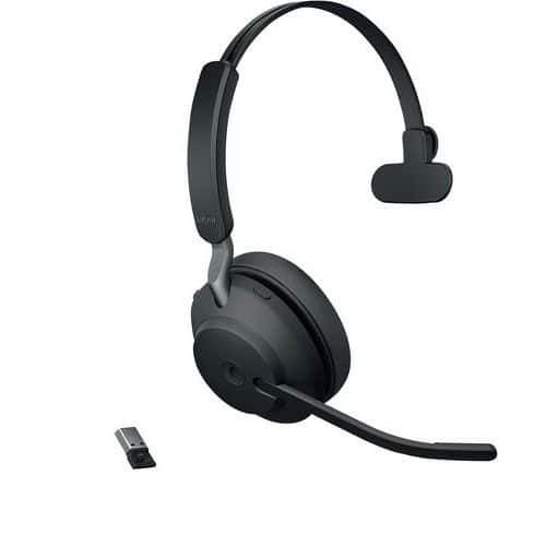 Cuffia-microfono con filo Evolve2 65 Mono USB-A Link 380a - Jabra