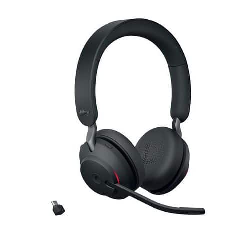 Cuffia-microfono con filo Evolve2 65 Duo USB-C Link 380c - Jabra