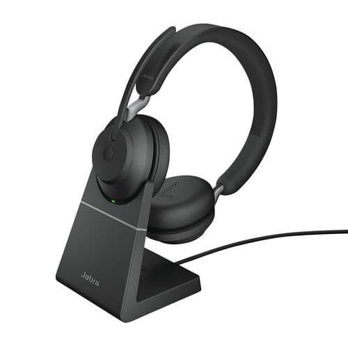 Cuffia-microfono con filo Evolve2 65 Duo USB-A MS Link 380a - Jabra