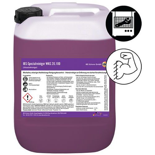 Detergente speciale a ultrasuoni WAS 20.100 - IBS