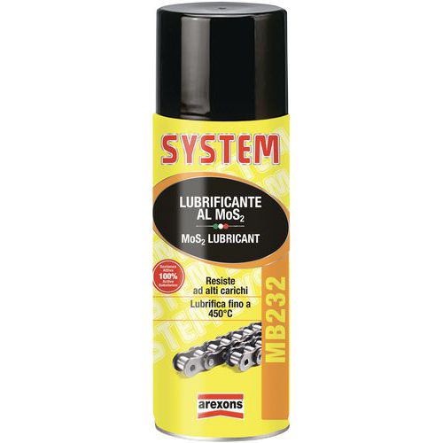 System MB232 Lubrificante al MOS2  -   400 ml