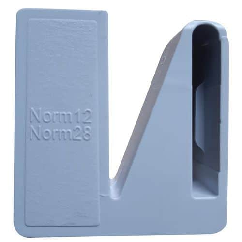 Gancio ad angolo in PVC Norme 12 - Hupfer