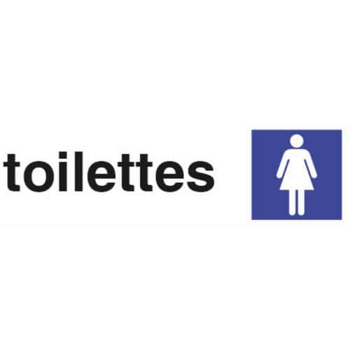 Cartello Toilette donne - Pavo