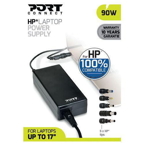 Alimentatore per computer portatile HP 90 W - Port Connect