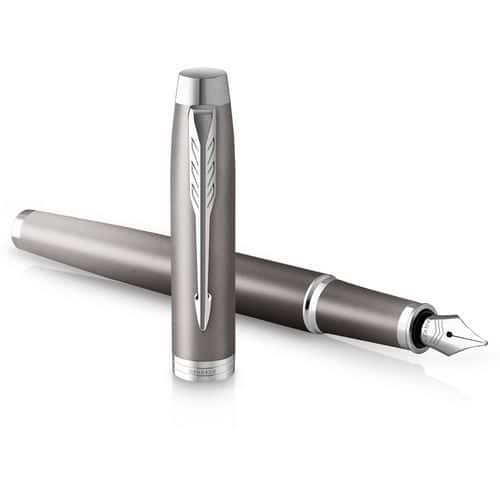 Penna stilografica Parker IM Writing Rituals Grey GT finitura dorata - Parker