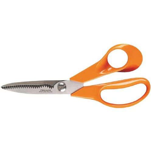 Forbici a lame striate - Classic multiuso - Per destrorsi 18 cm - Fiskars