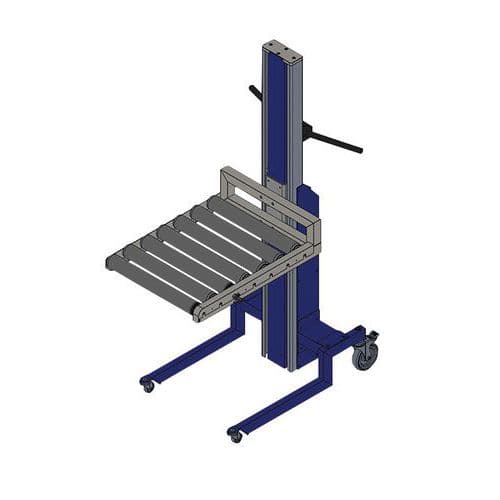 Sollevatore EVO80 con piano a rulli - Portata 60 kg