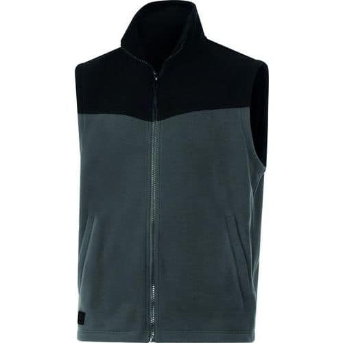 Gilet in pile senza maniche - GILLI grigio scuro - Nero - Delta Plus