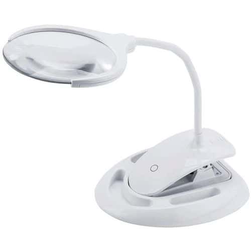 Lampada a led ricaricabile con lente 3 e 8 diottrie - Velamp