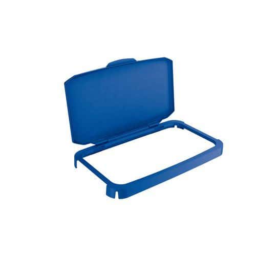 Coperchio blu con cerniera Durabin® 60L - Durable