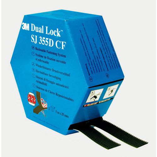 Nastro di fissaggio rimovibile Dual-Lock SJ355DCF - 3M