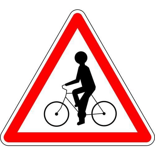 Cartello di segnalazione A21 Pista ciclabile - Kelias