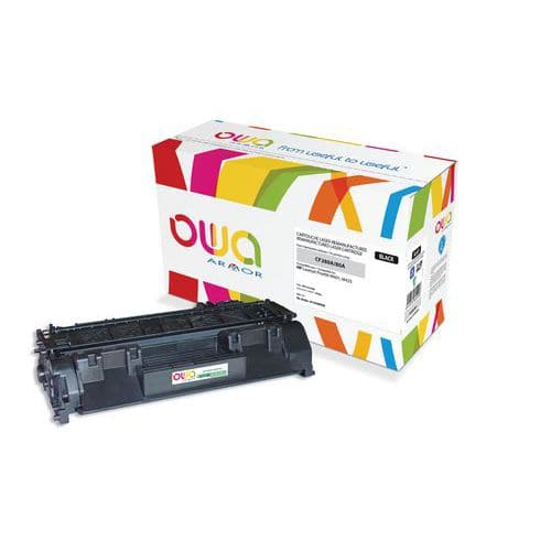 Toner capacità standard compatibile HP 80 A Black - Owa