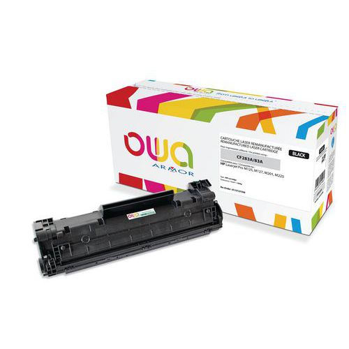 Toner capacità standard compatibile HP 83 A Black - Owa