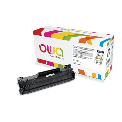 Toner capacità standard compatibile HP 35 A nero - Owa