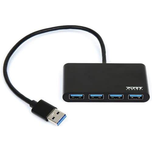 Hub USB 3.0 - 4 porte USB 3.0 - Port connect