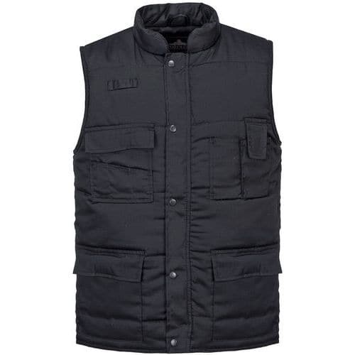 Gilet imbottito shetland nero - Portwest