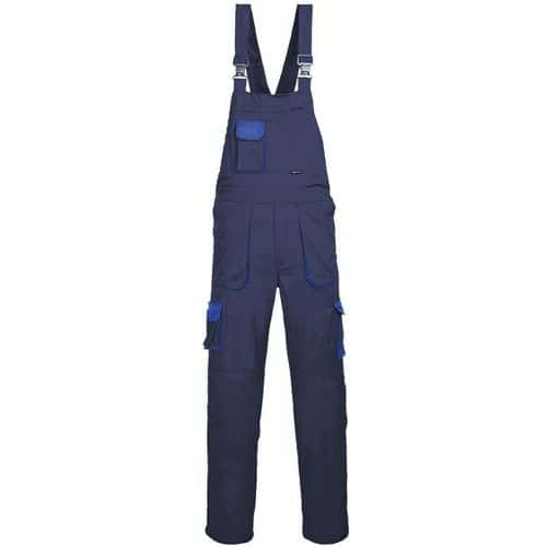 Salopette bicolore portwest texo  blu navy - Portwest