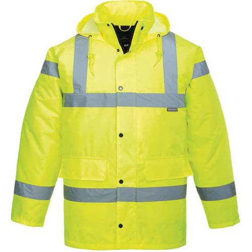 Parka ad alta visibilità giallo traspirante - Portwest